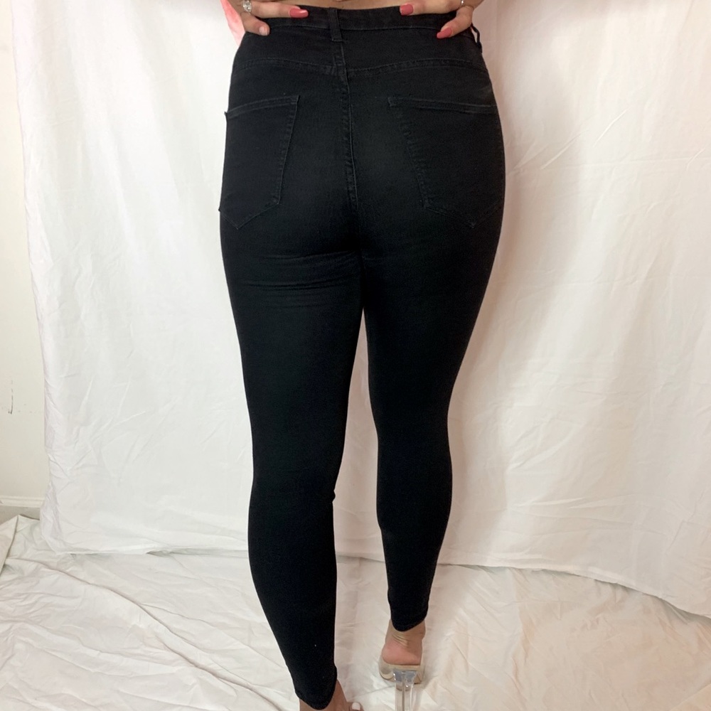 High waisted black H&M jeans